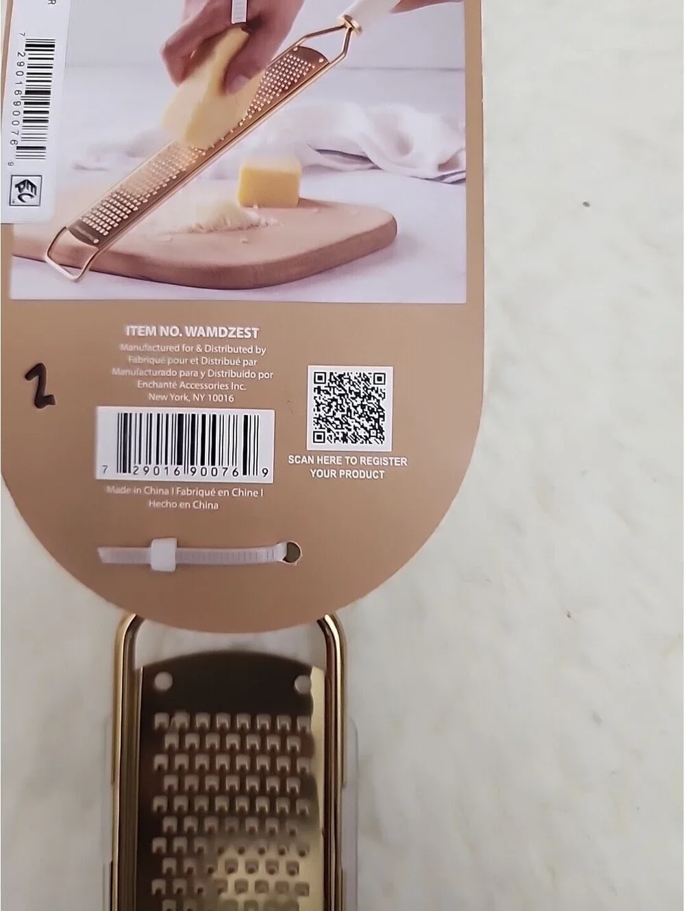 Kitchen Lemon Zester, Stainless Steel Hand Held Parmesan Cheese Grater for Ginge